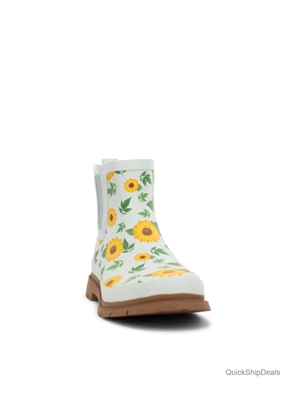 Waterproof Pull-On Chelsea Rain Boot Ankle Rubber